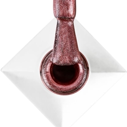 No. 211, Metallic Terracotta Pink Cat Eye Gelpolish, Molly Nails